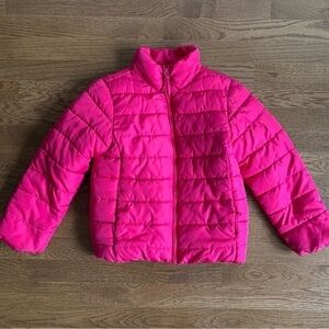 NFS. The Children’s Place Magenta pink puffer jacket size medium 7/8